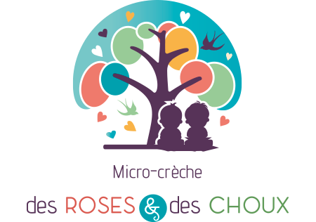 Logo microcrèche des Roses et Des Choux